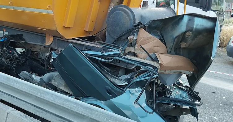 Burdur’da feci kaza! 1 ölü, 1 yaralı