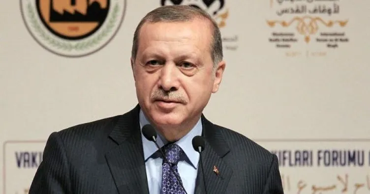 Cumhurbaşkanı Erdoğan: Kudüs’te ezanı susturamazsınız