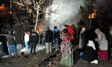 Ankara’da gecekondu yangını: 20 kişi evsiz kaldı