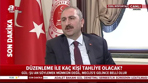 Adalet Bakanı Abdulhamit Gül'den canlı yayında önemli açıklamalar | Video