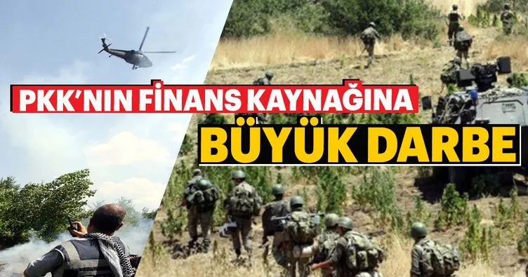 PKK’nın finans kaynağına büyük darbe
