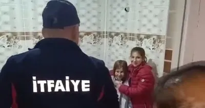 Ağrı'da çocuklar banyoda mahsur kaldı, itfaiye kurtardı #agri