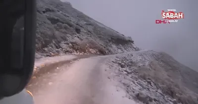 Rize’de yaylalar beyaza büründü | Video