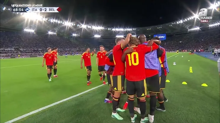 GOL İZLE | İtalya 0-2 Belçika (Dodi Lukebakio)