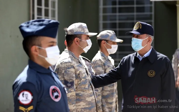 Son dakika | Bakan Akar'dan Yunanistan'a tepki: Haritaya baksınlar, kim yayılmacı...