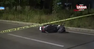 İzmir’de bariyere çarpan motosikletin sürücüsü öldü