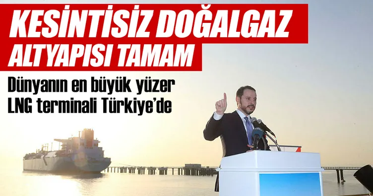 Kesintisiz doğalgaz altyapısı tamam