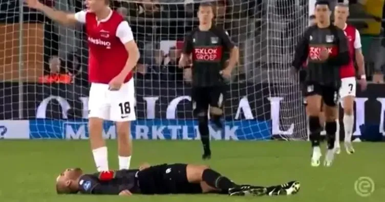 AZ Alkmaar - NEC Nijmegen maçında Bas Dost yürekleri ağza getirdi