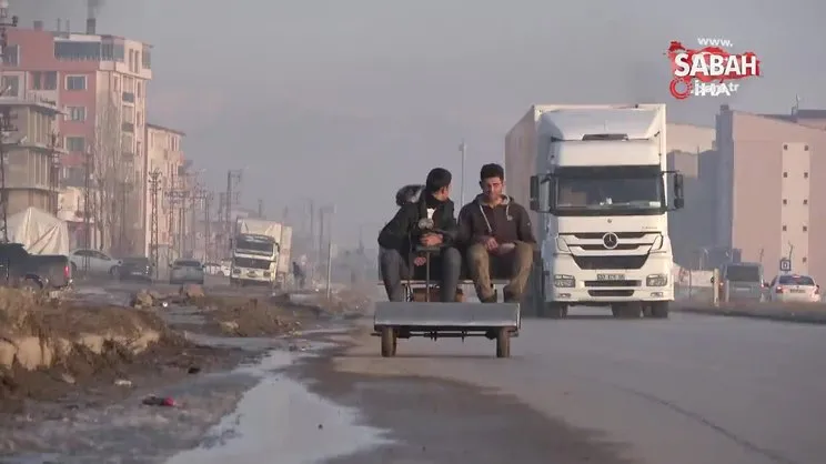 Yüksekovalı kardeşler hurda malzemeden elektrikli araç yaptı | Video