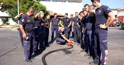 Antalya itfaiyesinden Türkiye’de bir ilk: Elektrikli araç söndürme kiti #antalya