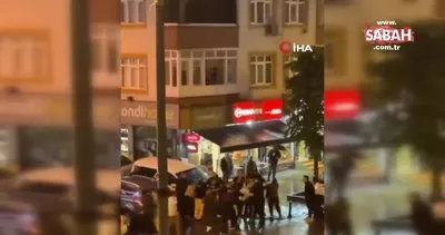 Esenler’de cadde ortasında tekme tokat kavga kamerada: 1 yaralı | Video