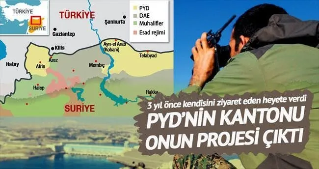PYD’nin  kantonu Apo’nun projesi
