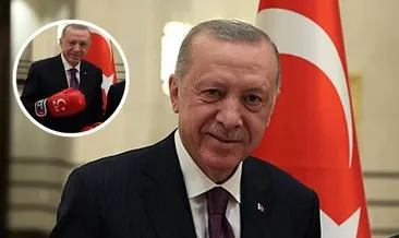 Türkiye Boks Federasyonundan Başkan Erdoğan’a hediye