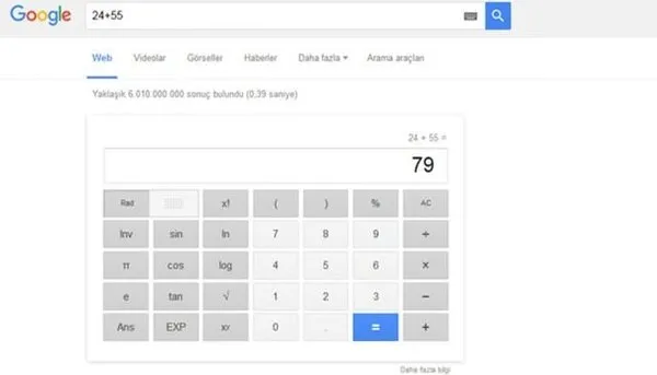 Google'ın her şeyi bildiğini biliyor musunuz?