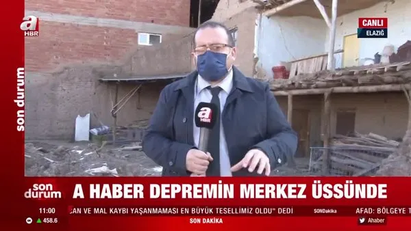 A Haber, depremin merkez üssünde. İşte Kavaktepe köyündeki son durum | Video