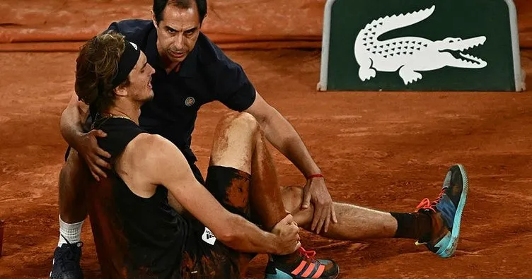 Alman tenisçi Zverev ayağından ameliyat oldu!