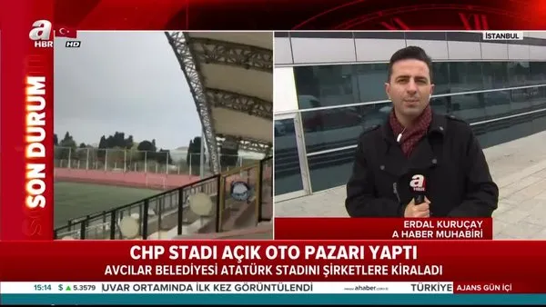 Avcılar Belediyesi Atatürk Stadı'nı açık oto pazarı yaptı