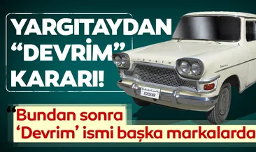 Yargıtaydan Devrim kararı