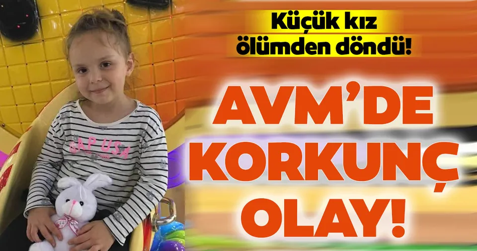 avm de korkunc olay kucuk kiz canindan