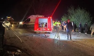 Tokat’ta trafik kazası: 1 ölü 5 yaralı