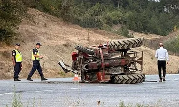 Bolu'da feci kaza! Yolcu minibüsü ile traktör çarpıştı: 1'i ağır 15 yaralı #bolu
