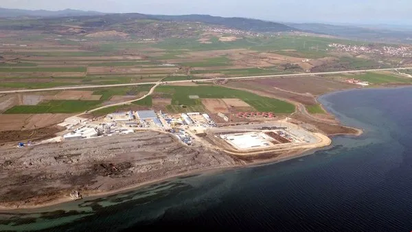1915 Çanakkale Köprüsü inşaatı havadan görüntülendi!