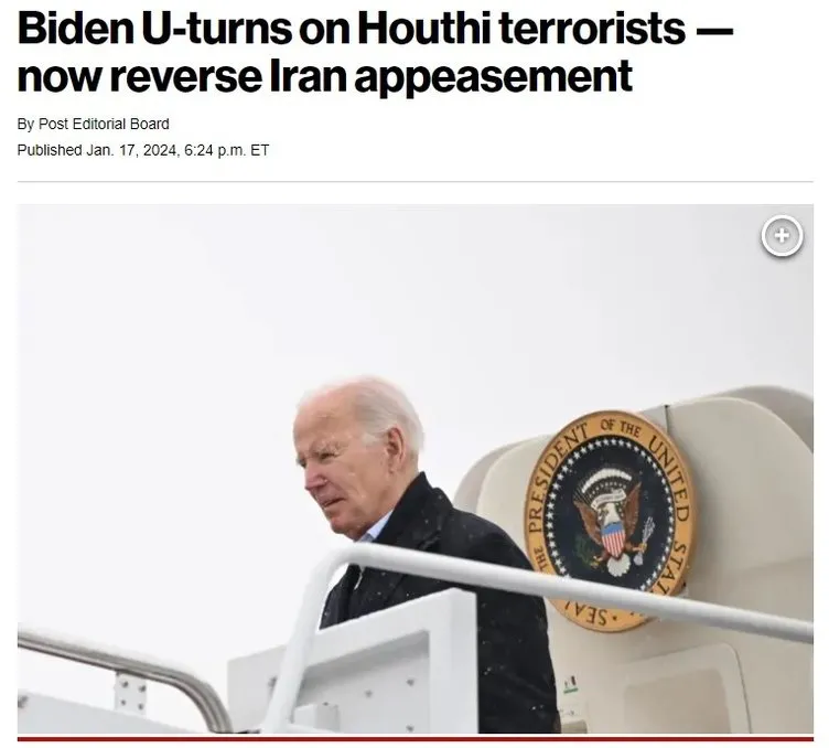 ABD medyasından çarpıcı analiz! Biden’ın U dönüşü: ABD’nin Orta Doğu stratejisi çöktü!