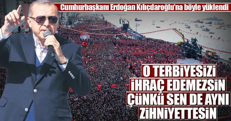 Haydi gel, kimi denize döküyorsun görelim...