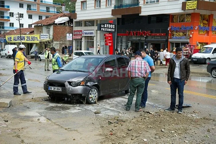 Ankara’da sel! Korkunç görüntüler...