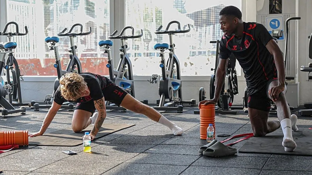 Samsunspor, Beşiktaş maçı için hazırlıklara başladı Samsunspor, Beşiktaş maçı için hazırlıklara başladı
