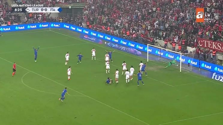GOL İZLE | Türkiye 0-1 İtalya (Alessandro Bastoni)
