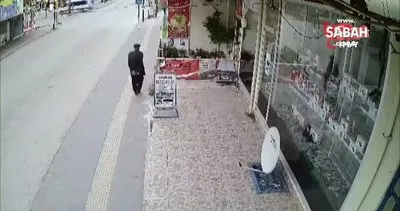 Osmaniye’de çiçek çalan hırsız kamerada | Video