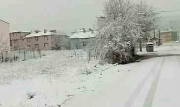 Samsun’da kar yağışı: 3 ilçe beyaza büründü