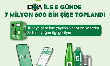 5 günde 7.6 milyon ambalaj toplandı
