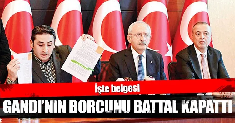 Kılıçdaroğlu’nun borcunu Battal İlgezdi ödedi!