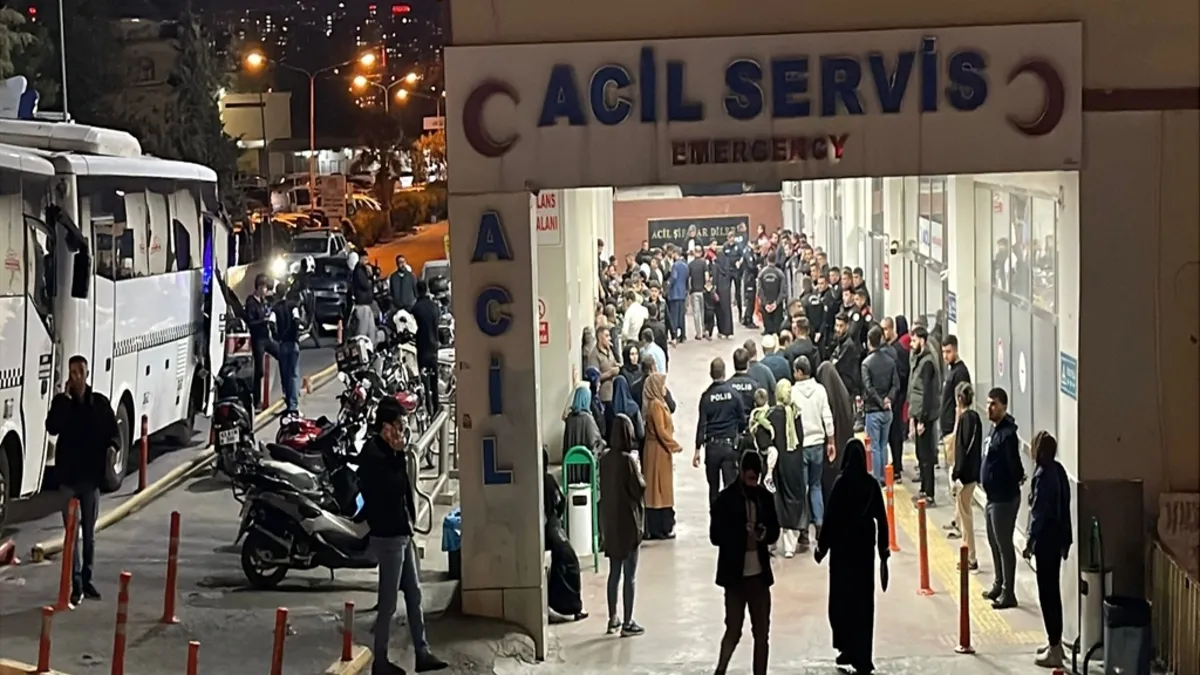 Olay yeri inceleme ekipleri Şanlıurfa'daki silahlı kavga bölgesinde