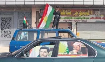 Kerkük sokaklarında silahlı, kornalı provokasyon