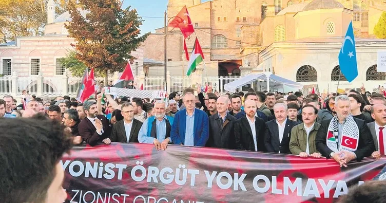 Türkiye Gazze için tek yürek