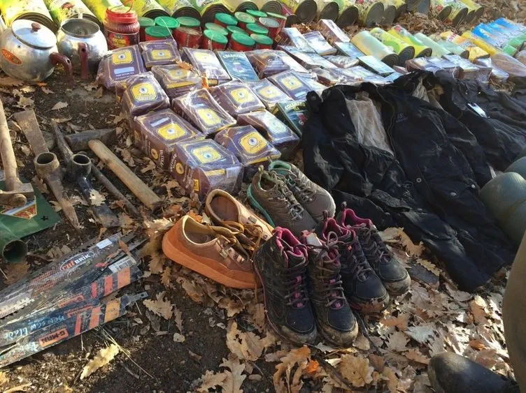 Bingöl Kiğı kırsalında PKK’ya darbe : 23 sığınak ve 6 mevzii bulundu