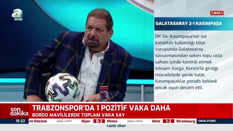 Son dakika: Çok tartışılan penaltı pozisyonunu Erman Toroğlu yorumladı! 
