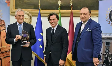 Büyükekşi ve Montella’ya İtalya’dan ödül