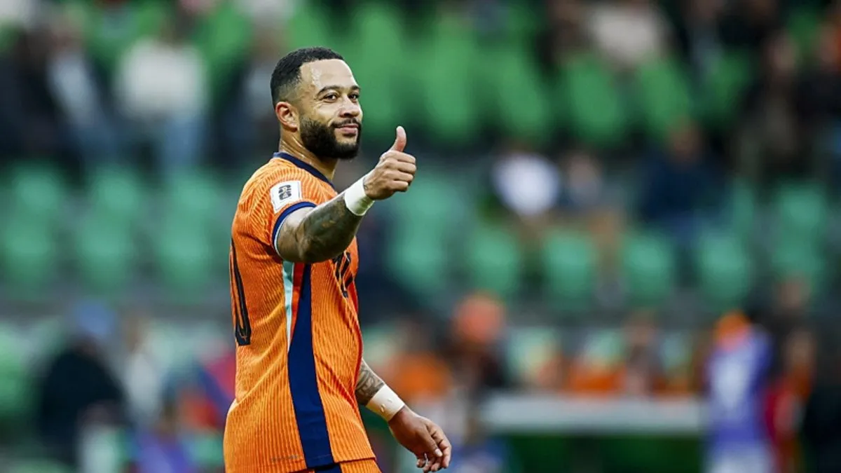 Memphis Depay Hollanda tarihine geçti! Fenerbahçe'nin eski yıldızını...