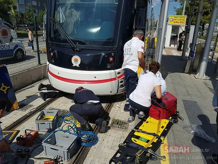 Samsun’da tramvay kazası: 1 yaralı