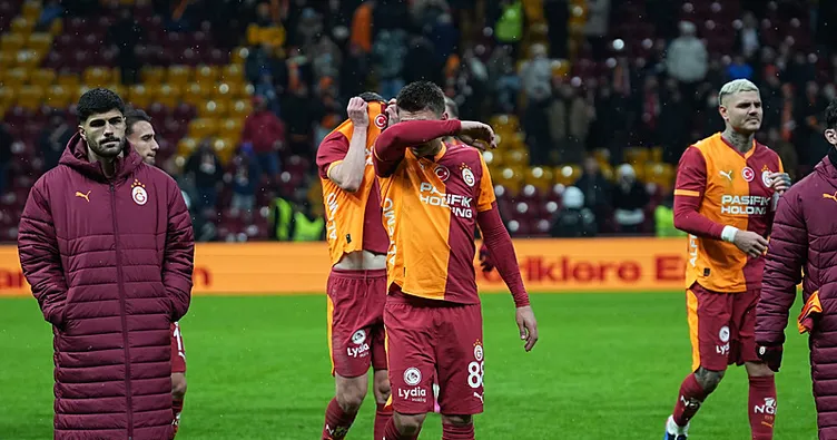 Galatasaray’dan iç sahada 3. puan kaybı!