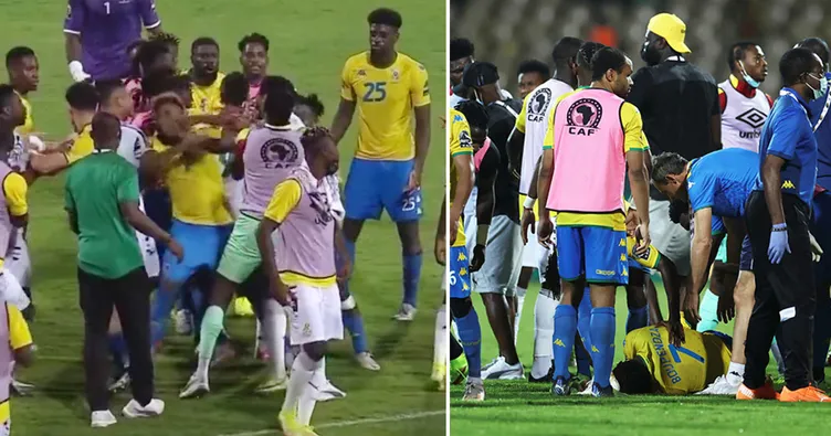 Afrika Kupası’na damga vuran olay! Yeni Malatyasporlu Tetteh Boupendza’ya yumruk attı