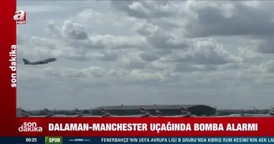 SON DAKİKA! Dalaman-Manchester uçağında bomba paniği! Savaş uçakları eşliğinde Londra’ya indirildi | Video