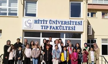 Çorum’da Tip-1 diyabetli çocuklar, el hijyenini laboratuvarda uygulayarak öğrendi #corum