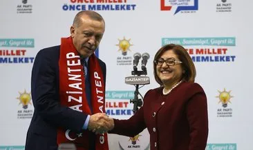 Başkan Erdoğan Fatma Şahin’i kabul etti