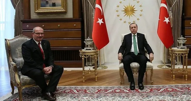 Cumhurbaşkanı Erdoğan ATO Başkanı Baran’ı kabul etti!