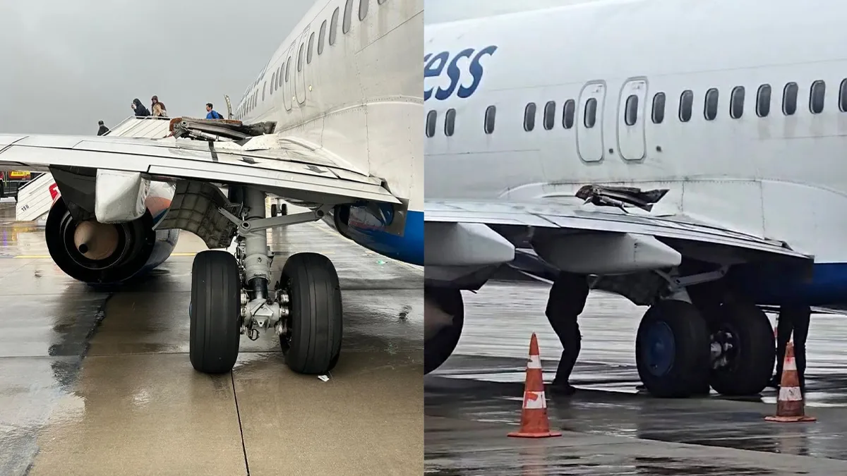 SON DAKİKA… Antalya Havalimanı’nda panik anları! Kalkışa hazırlanan uçağın tekerlekleri yerinden çıktı! SON DAKİKA… Antalya Havalimanı’nda panik anları! Kalkışa hazırlanan uçağın tekerlekleri yerinden çıktı!